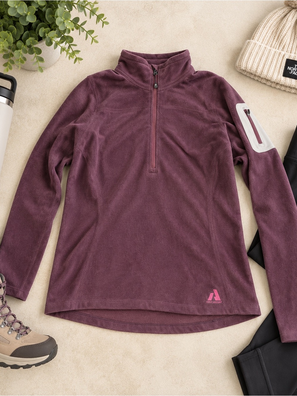 Eddie Bauer First Ascent Fleece Half Zip | Whittaker Mountaineering Medium